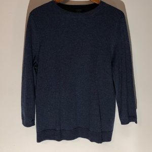 Navy cashmere sweater
